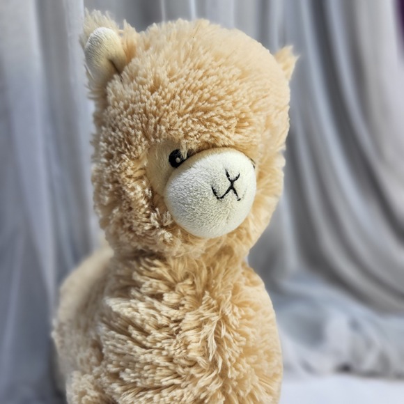 Fiesta Other - Luke The Llama Plush 14" Tall Tan‎ Stuffed Animal Alpaca Super Soft Fiesta Toy